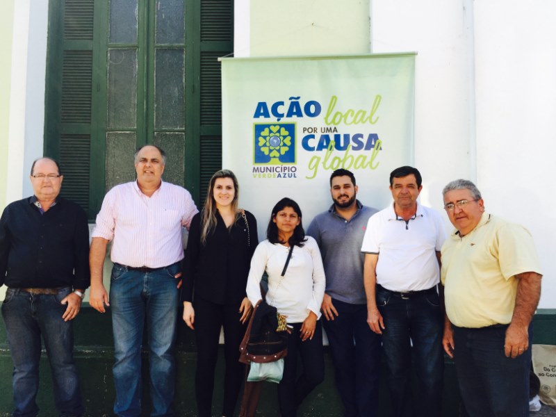 Vista Alegre participa de capacitação do “Município Verde Azul”.