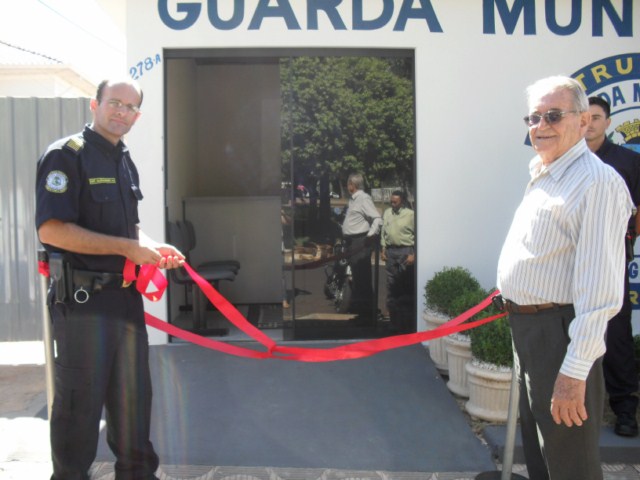 Vista Alegre inaugura sede da guarda municipal.