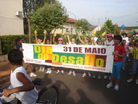 Vista Alegre do Alto participou do Dia do Desafio.