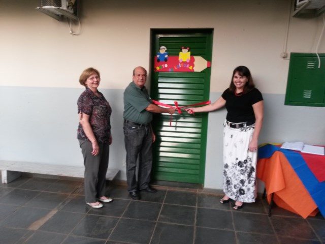A Prefeitura Municipal de Vista Alegre do Alto inaugurou na Escola de Educação Complementar Jardim Itália, o Ponto de Leitura – Leitura em Ação.