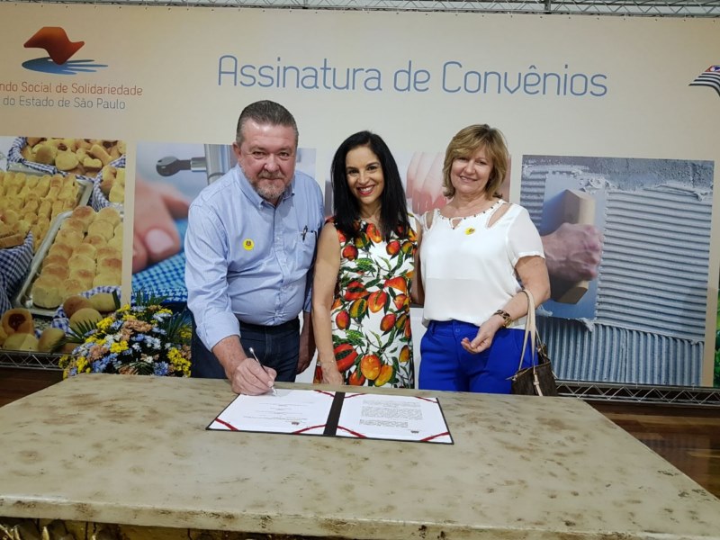 Prefeito e primeira-dama de Vista Alegre se reúnem com Lu Alckmin em busca de novas parcerias.