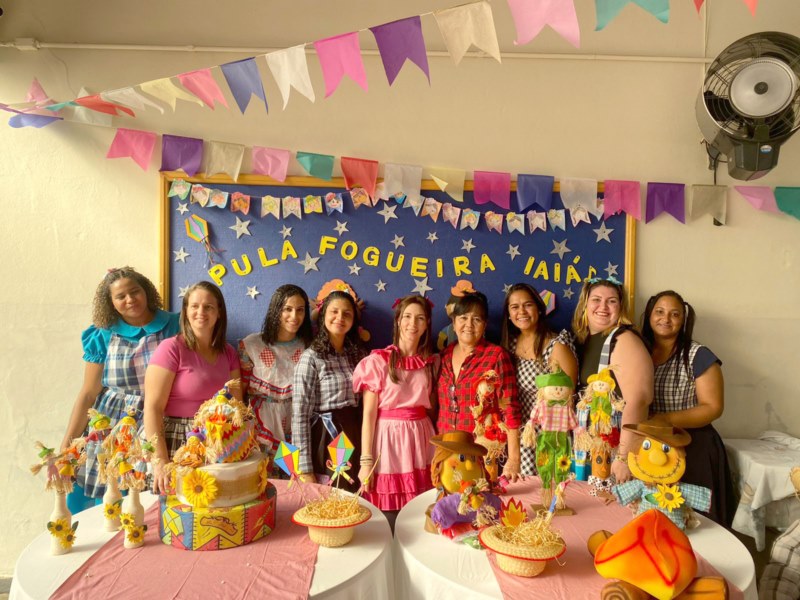 Festas juninas animam escolas municipais de Vista Alegre.