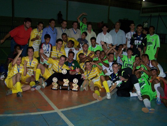 Val é tetracampeão da Copa de Futsal.