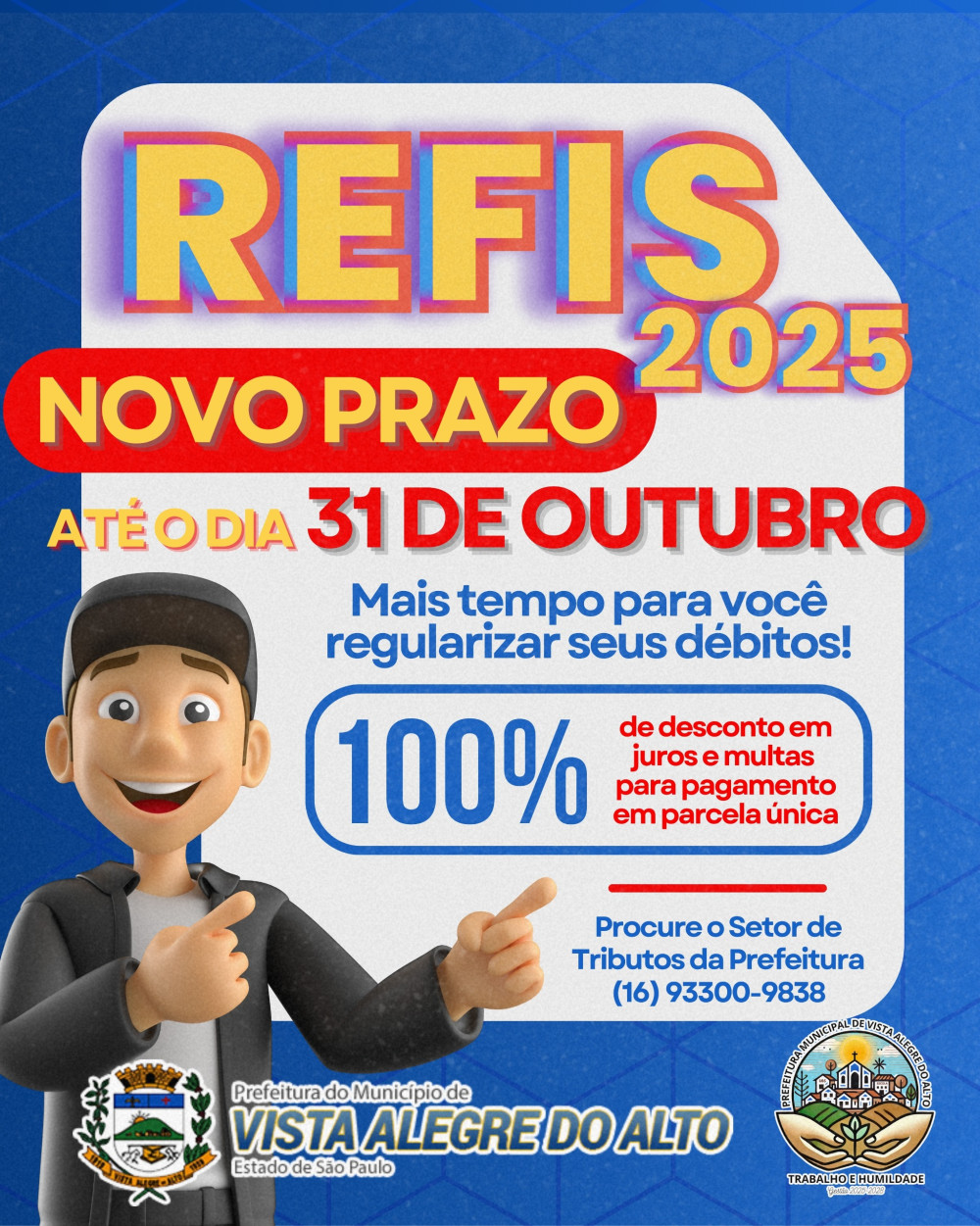 REFIS 2025 – Novo prazo.