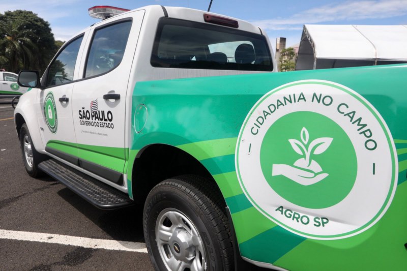 Prefeitura recebe veículo do programa AgroSP+Seguro.