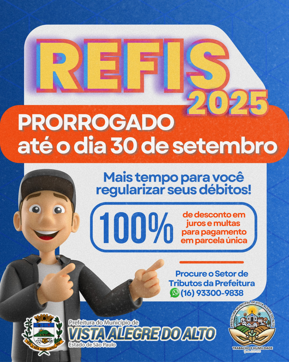 REFIS 2025 prorrogado.