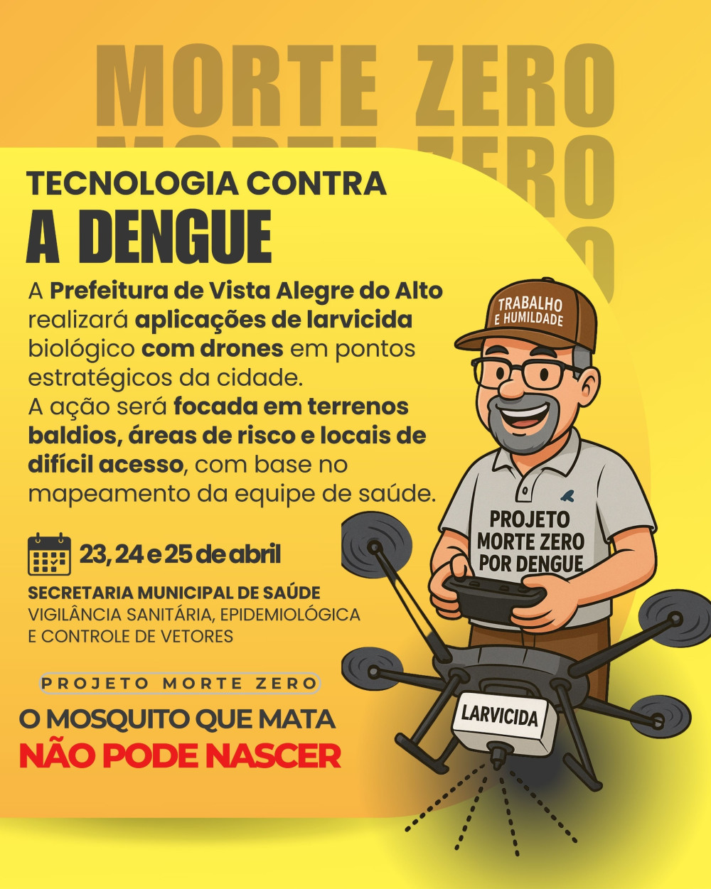 Tecnologia contra a Dengue.