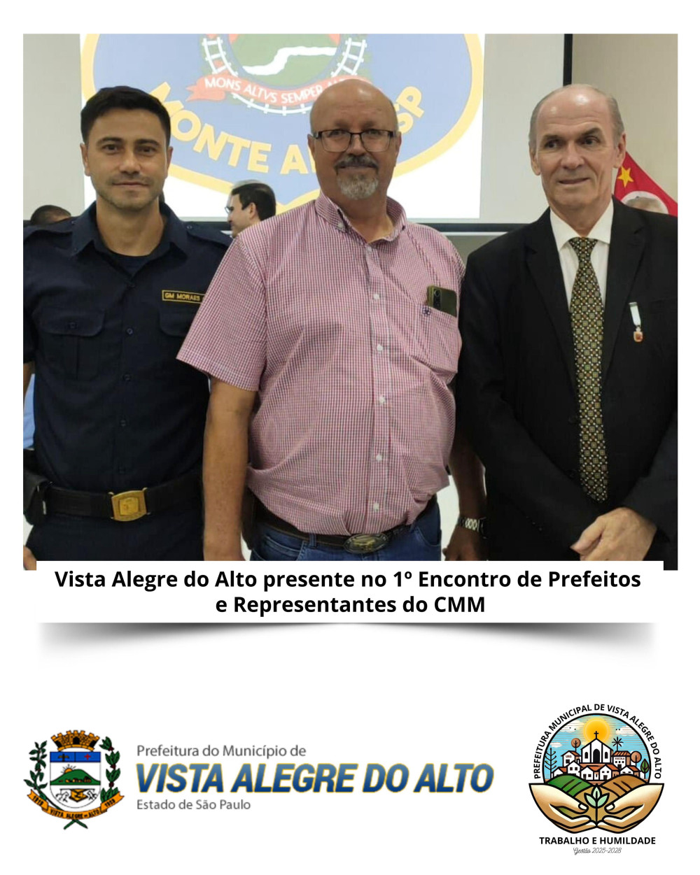 Vista Alegre do Alto Presente no 1º Encontro de Prefeitos e Representantes do CMM.