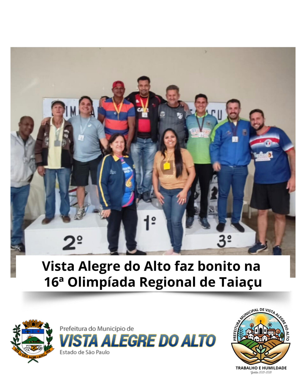 Vista Alegre do Alto faz bonito na 16ª Olimpíada Regional de Taiaçu.