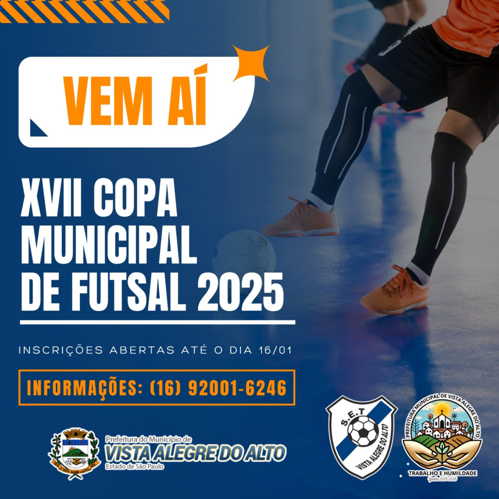 XVII Copa Municipal de futsal 2025.
