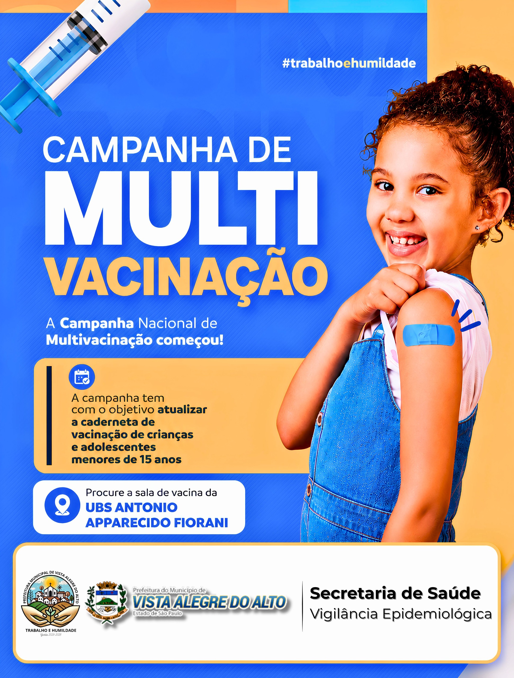  Campanha Nacional de Multivacinação.