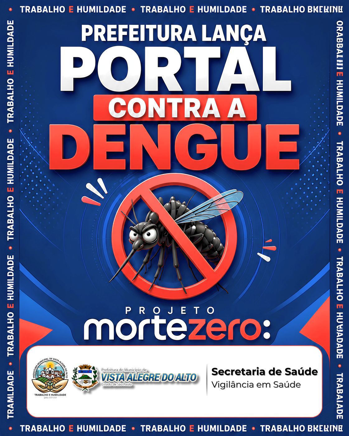 Prefeitura e Secretaria de Saúde lançam o Portal Morte Zero.