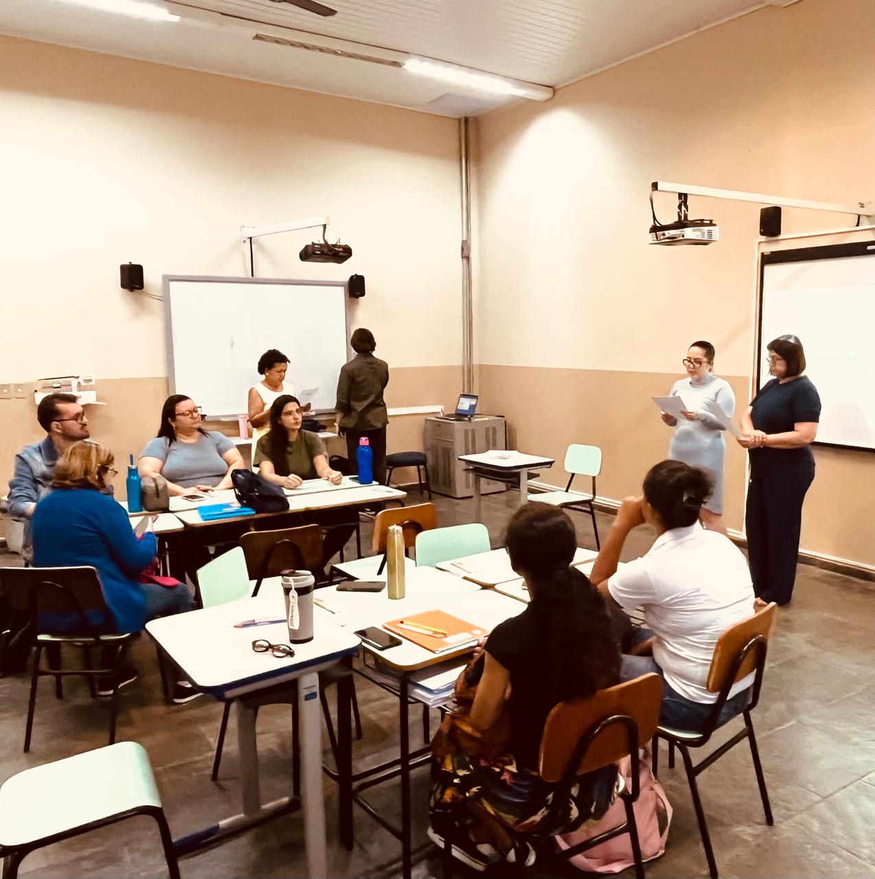 EMEIEF Irineu Julião realiza formação do 6º e último módulo do Programa Alfabetiza Juntos – SP.