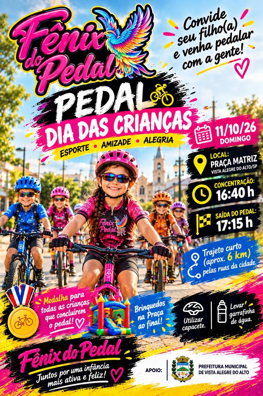 Fênix do Pedal - Dia das Crianças.