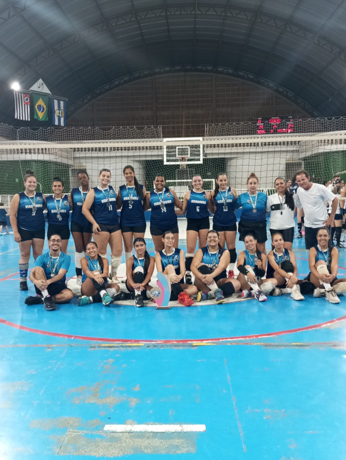 Finais do 7º Campeonato Regional de Voleibol Feminino movimentam Vista Alegre do Alto.